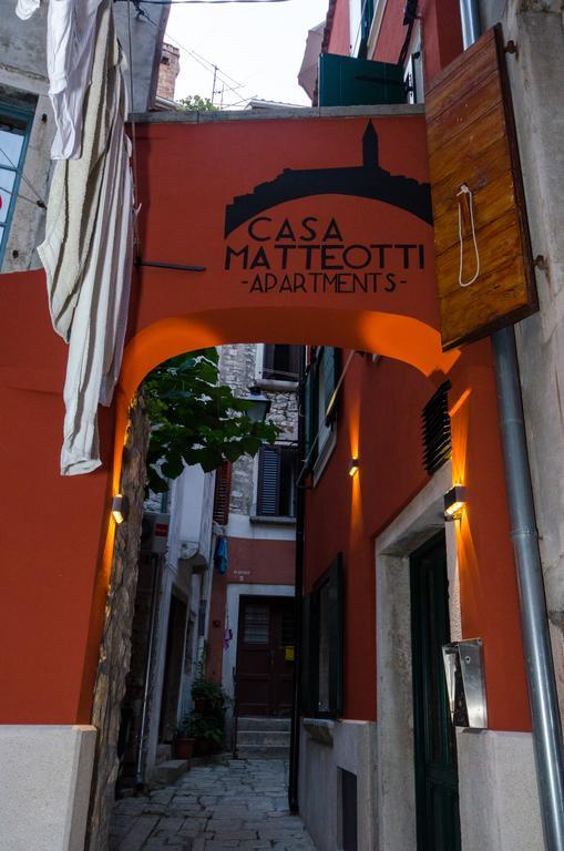 Casa Matteotti Lejlighed Rovinj Eksteriør billede